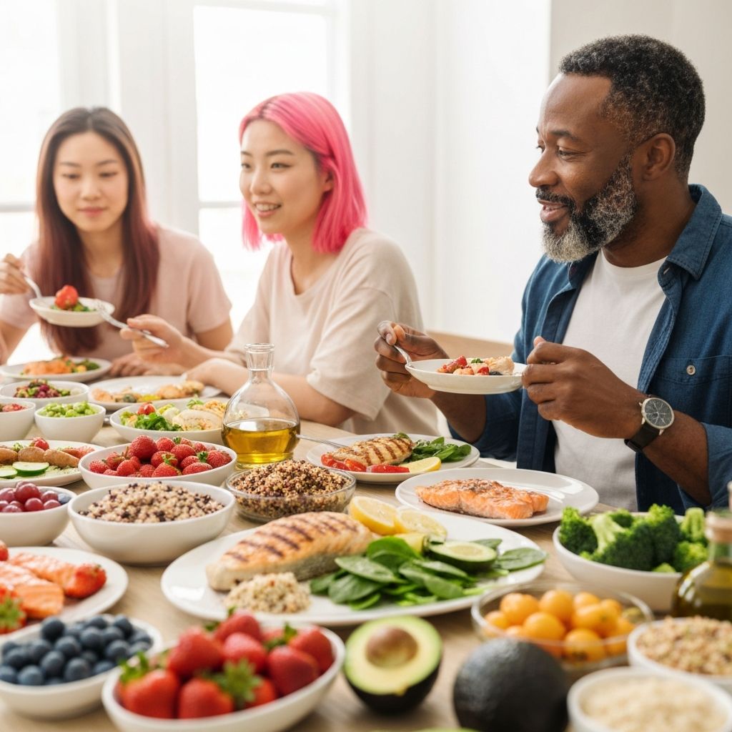 Vielfältige Lebensmittel